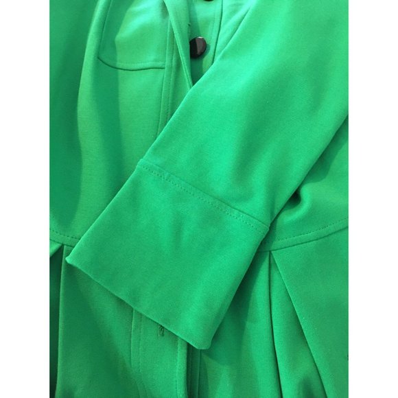 Diane Von Furstenberg green dress coat size 2 - Picture 10 of 10
